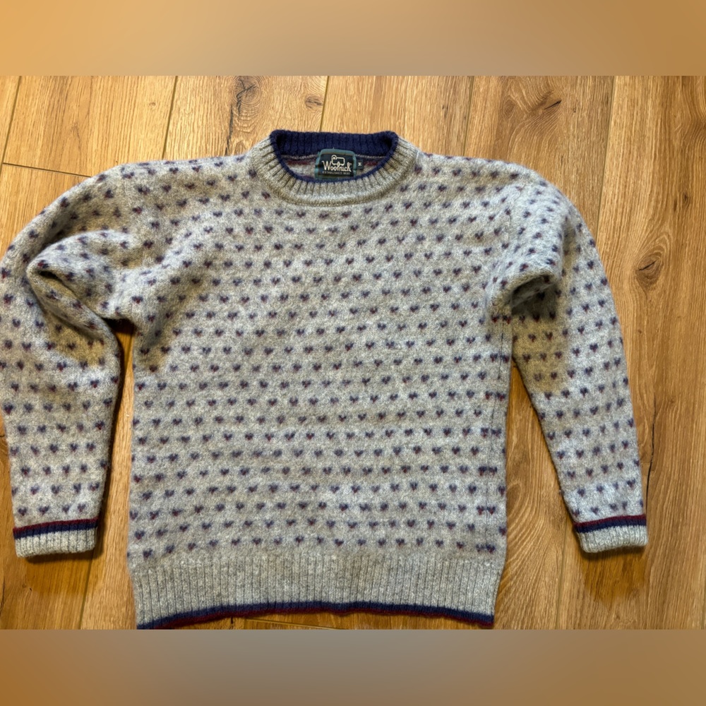 Vintage woolrich wool sweater